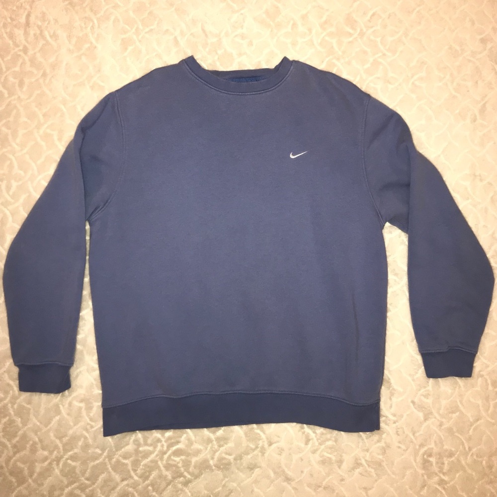 Vintage Washed Blue Nike Pullover (XL)